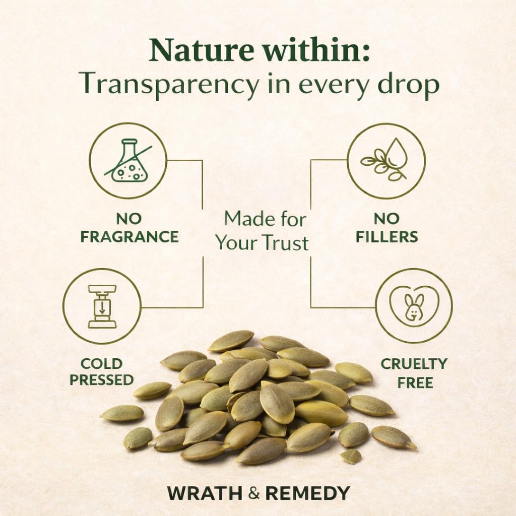 Wrath & Remedy® Organic Pumpkin Seed Oil