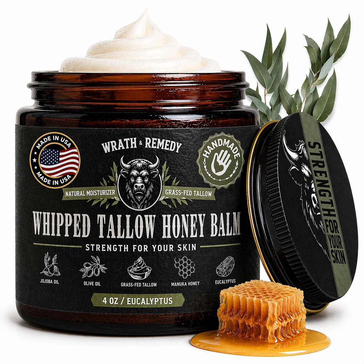 Wrath & Remedy® Whipped Tallow & Honey Balm