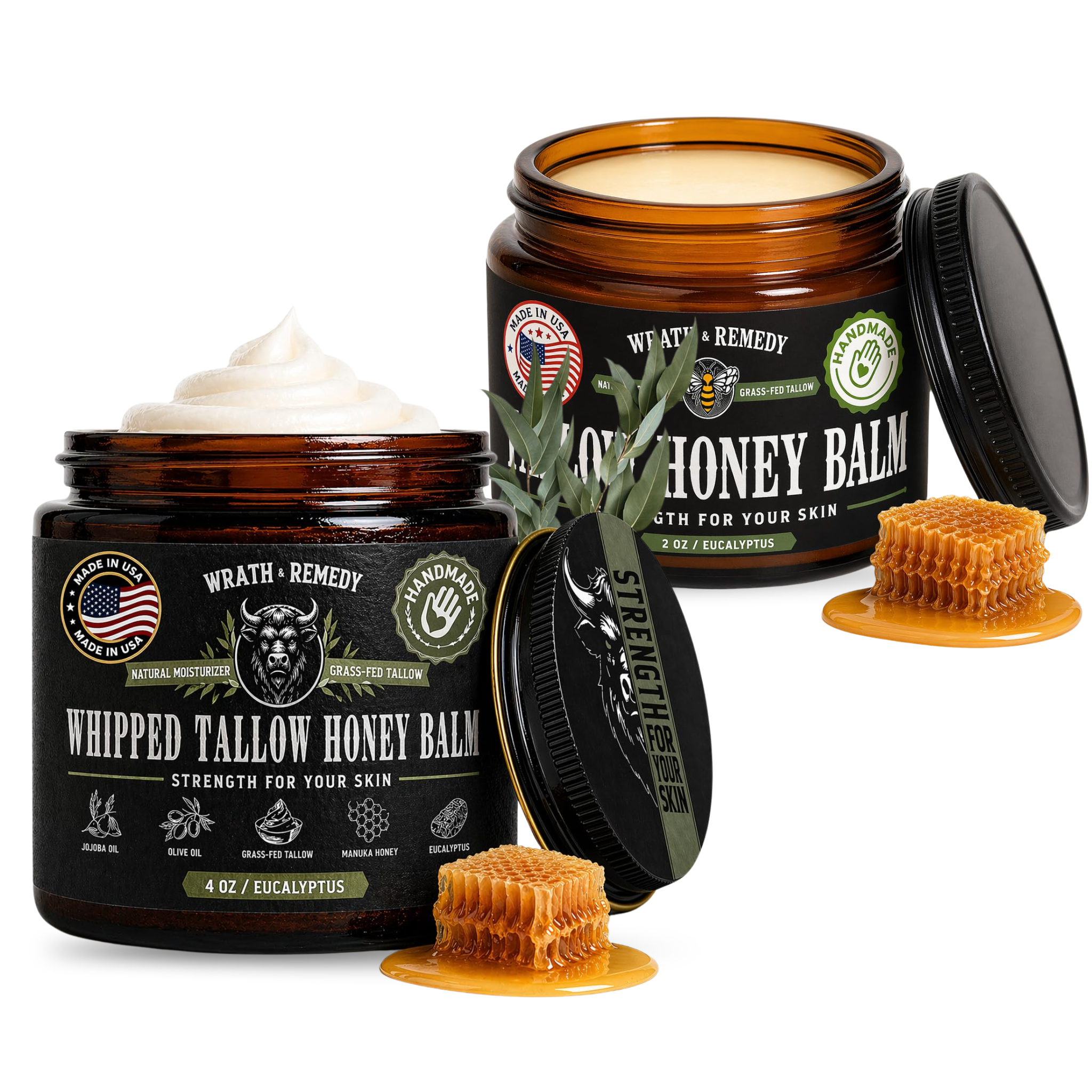 Wrath & Remedy® Whipped Tallow & Honey Balm