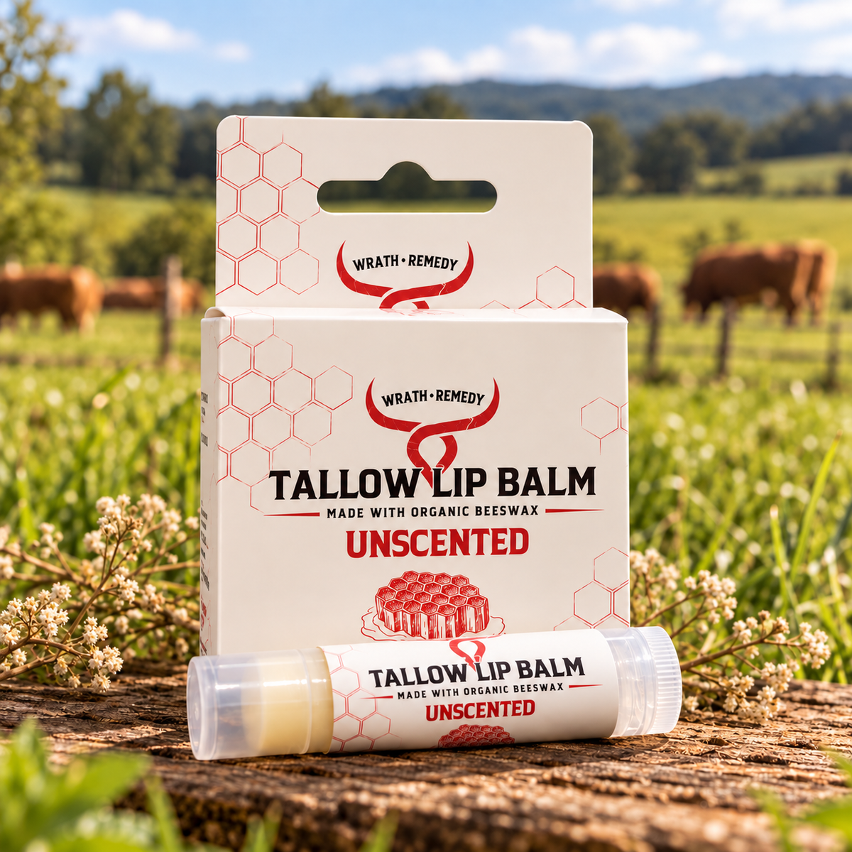 Wrath & Remedy® Beef Tallow Lip Balm
