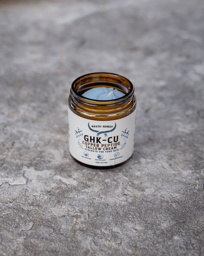 Wrath &amp; Remedy® GHK-CU Copper Peptide Tallow Cream