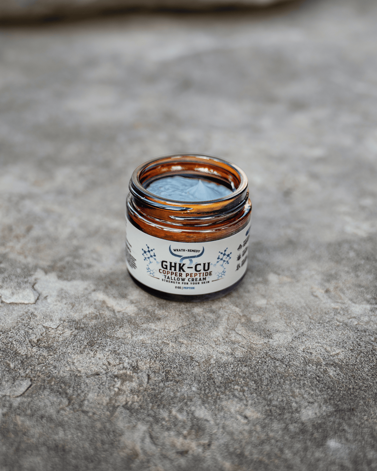 Wrath &amp; Remedy® GHK-CU Copper Peptide Tallow Cream