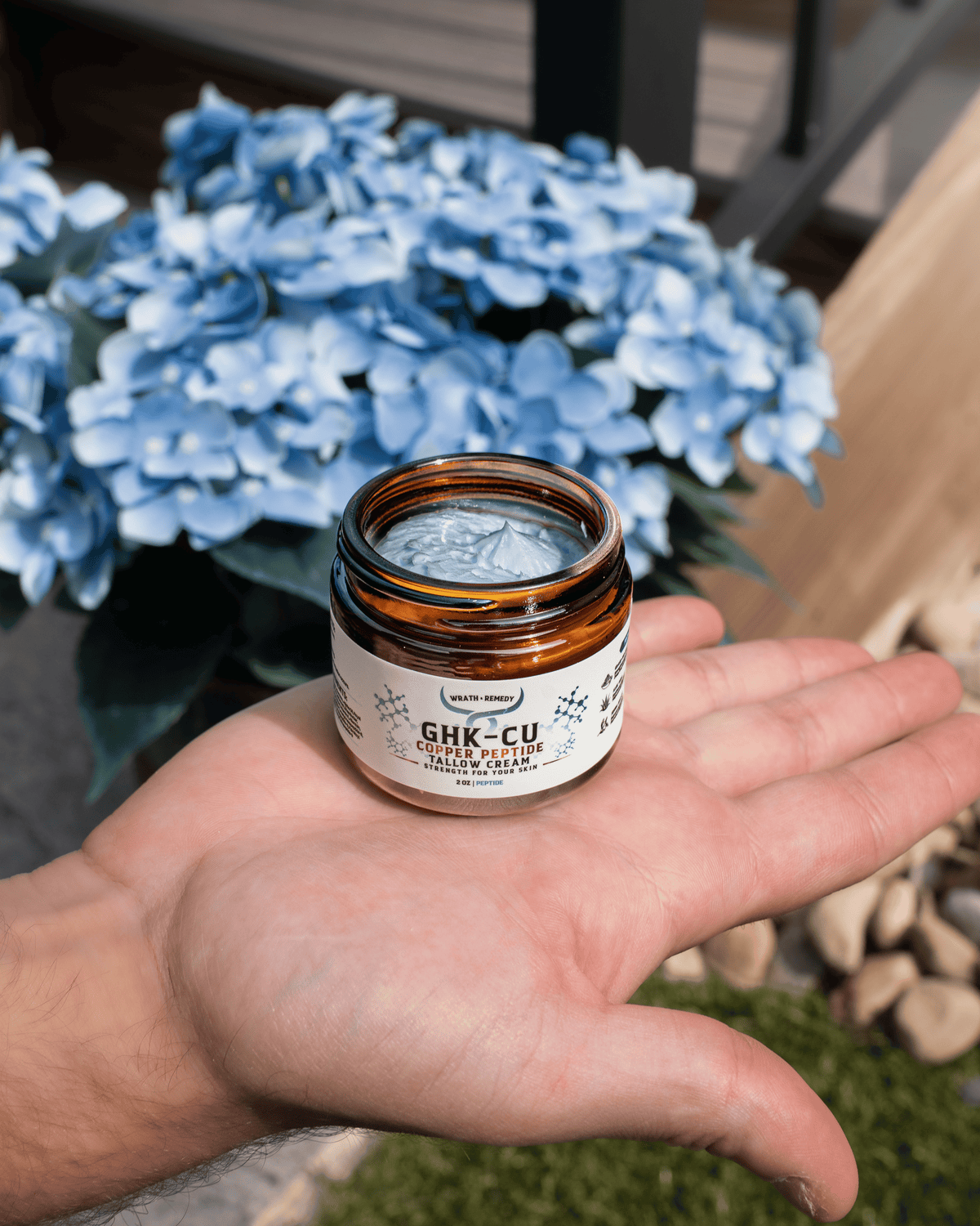 Wrath &amp; Remedy® GHK-CU Copper Peptide Tallow Cream