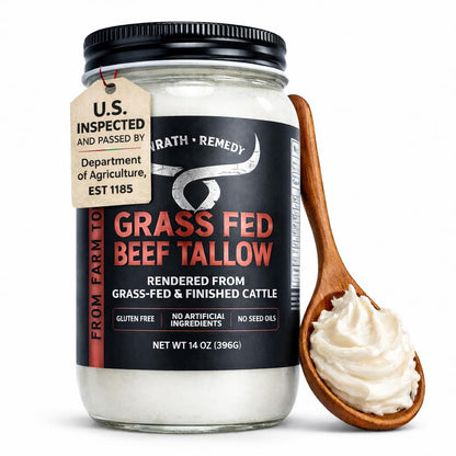 Wrath &amp; Remedy® 100% Grass-Fed Cooking Tallow