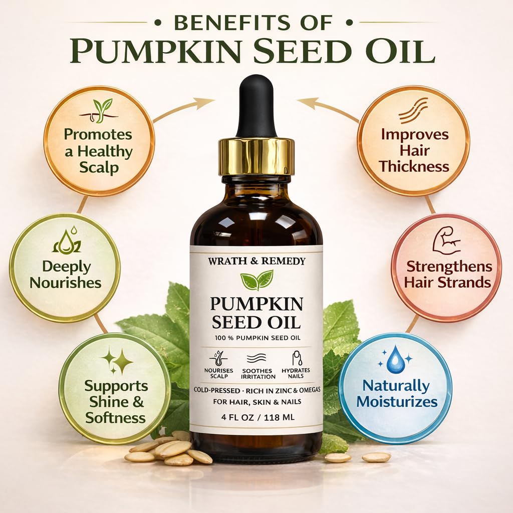 Wrath &amp; Remedy® Organic Pumpkin Seed Oil