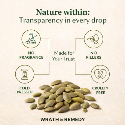 Wrath &amp; Remedy® Organic Pumpkin Seed Oil