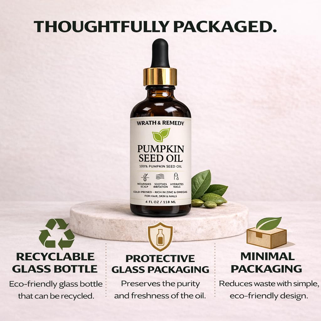 Wrath &amp; Remedy® Organic Pumpkin Seed Oil