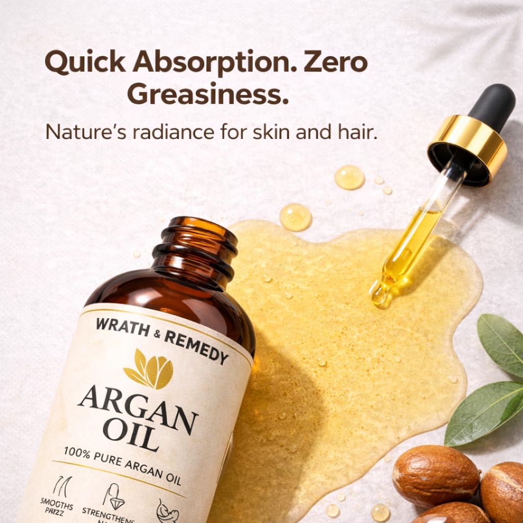 Wrath &amp; Remedy® 100% Pure Argan Oil