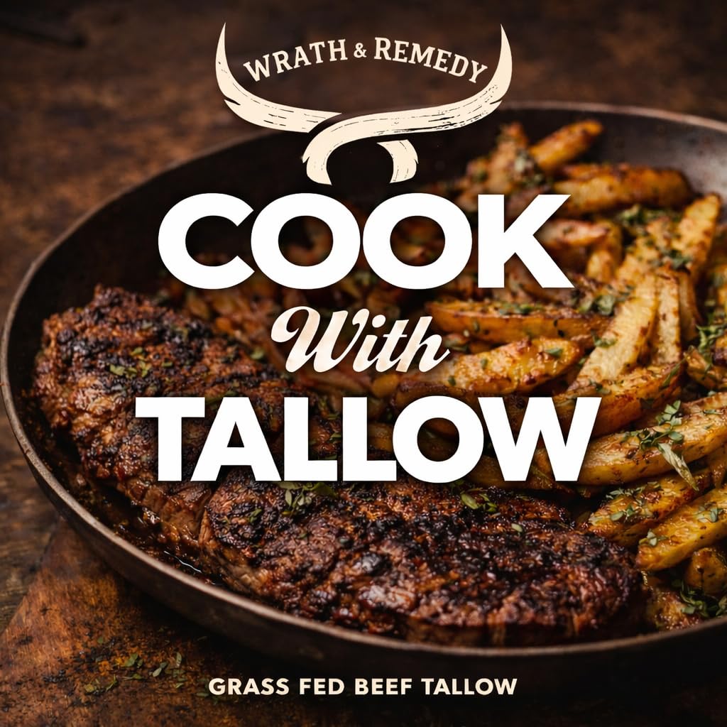 Wrath &amp; Remedy® 100% Grass-Fed Cooking Tallow