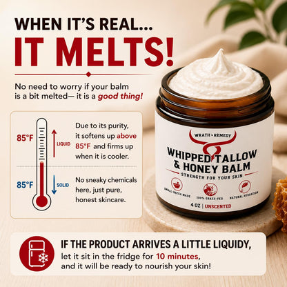 Wrath &amp; Remedy® Whipped Tallow &amp; Honey Balm