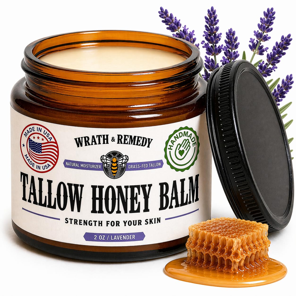 Wrath &amp; Remedy® Tallow &amp; Beeswax Balm - 2oz