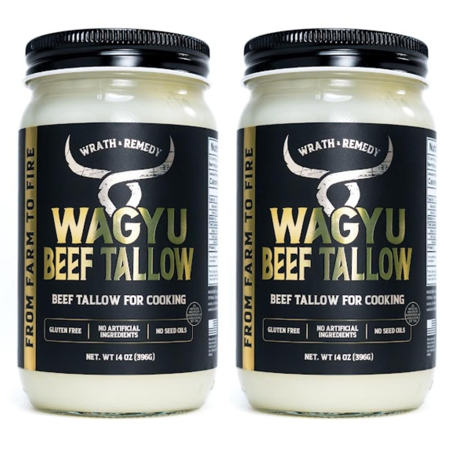 Wrath &amp; Remedy® 100% Grass-Fed Cooking Tallow