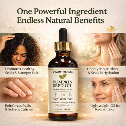 Wrath &amp; Remedy® Organic Pumpkin Seed Oil