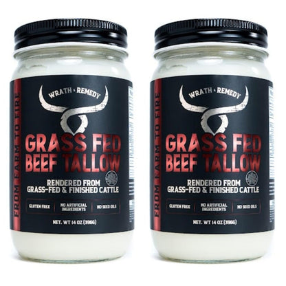 Wrath &amp; Remedy® 100% Grass-Fed Cooking Tallow