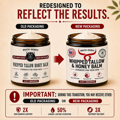 Wrath &amp; Remedy® Whipped Tallow &amp; Honey Balm