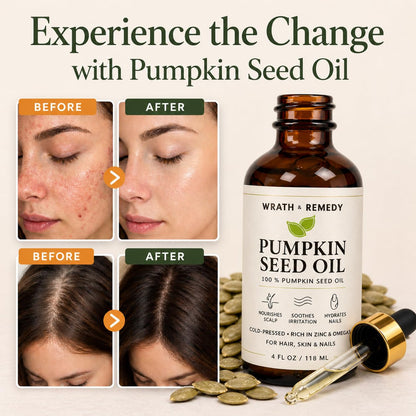 Wrath &amp; Remedy® Organic Pumpkin Seed Oil