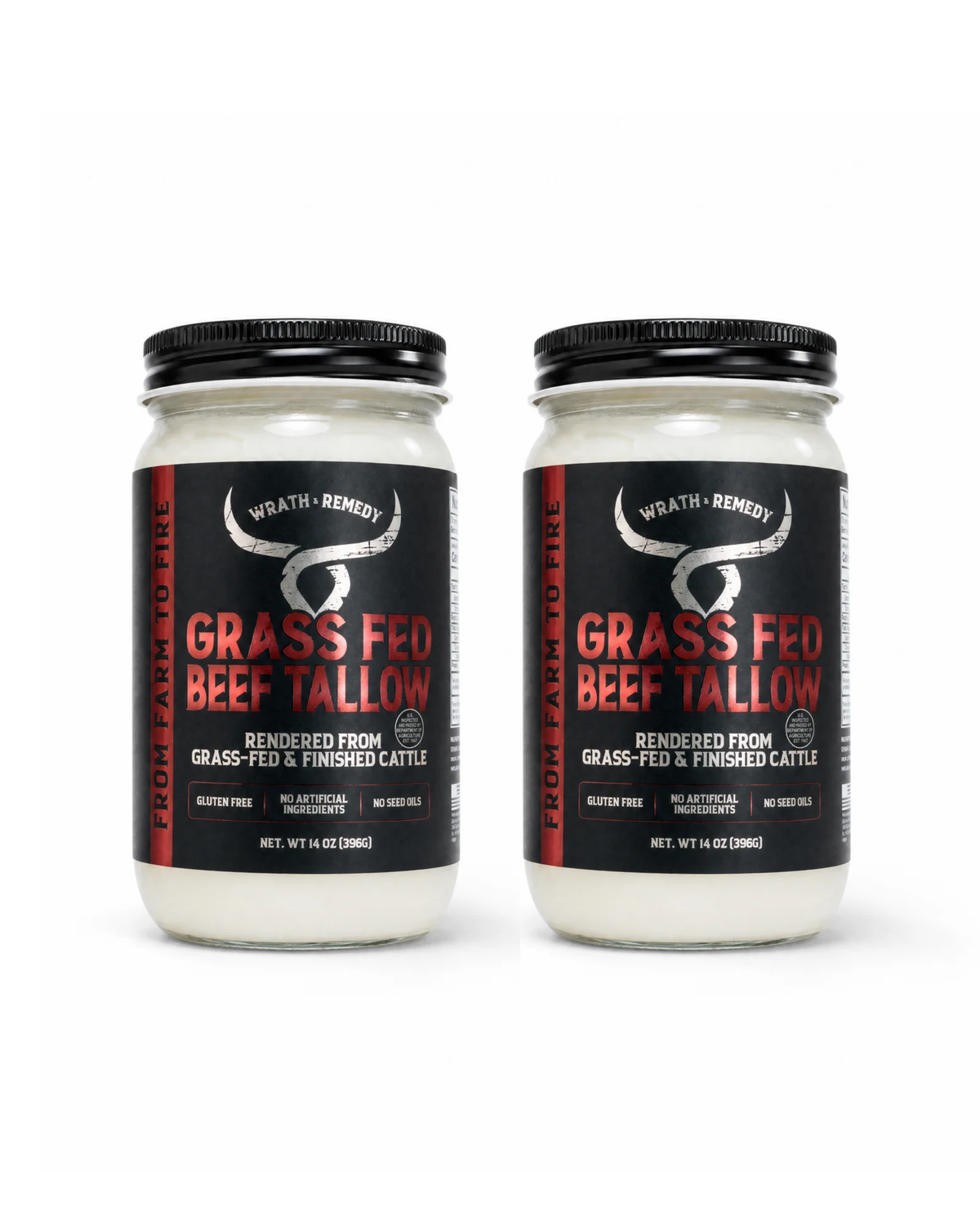 Wrath &amp; Remedy® 100% Grass-Fed Cooking Tallow