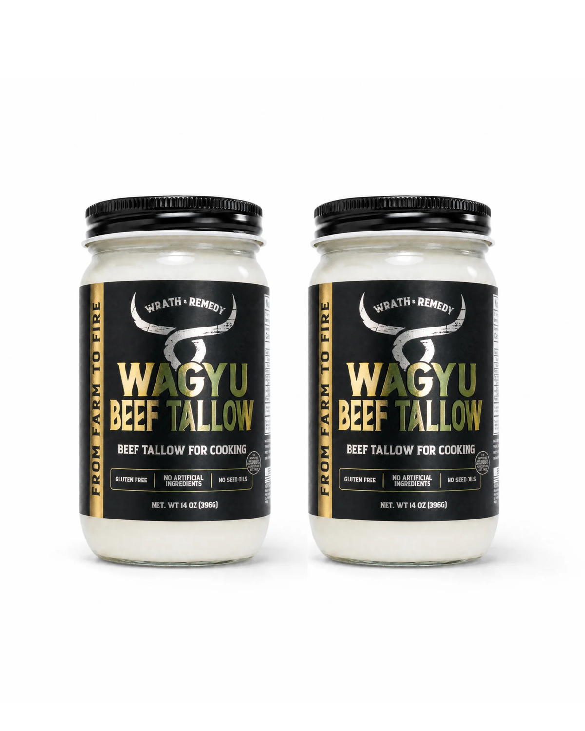 Wrath &amp; Remedy® 100% Grass-Fed Cooking Tallow