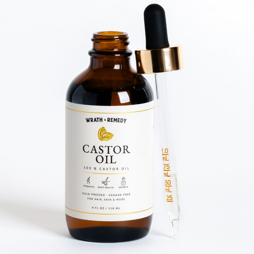 Pure 100% Organic Castor Oil - 4oz