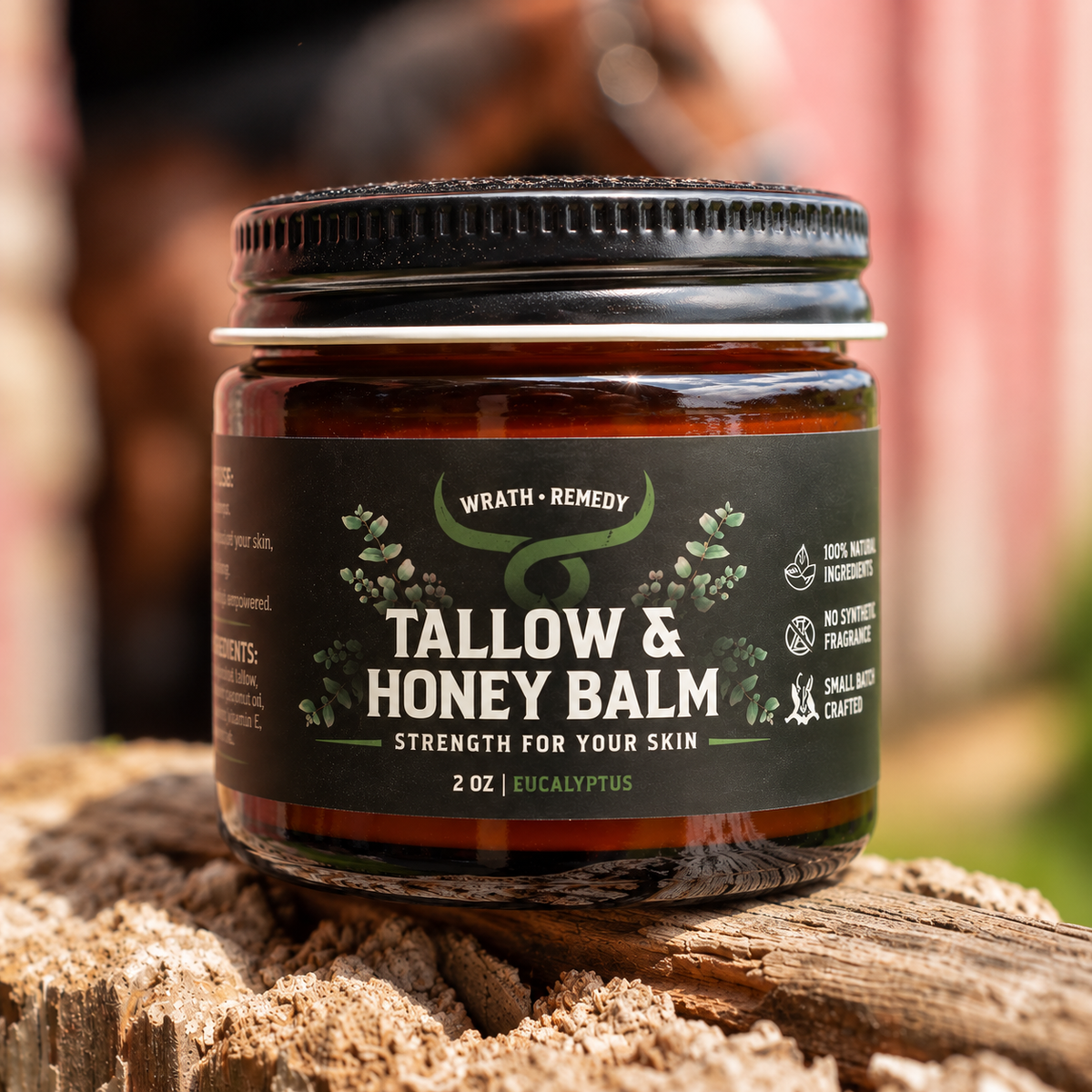 Wrath &amp; Remedy® Tallow &amp; Beeswax Balm - 2oz