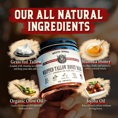 Whipped Tallow &amp; Honey Balm
