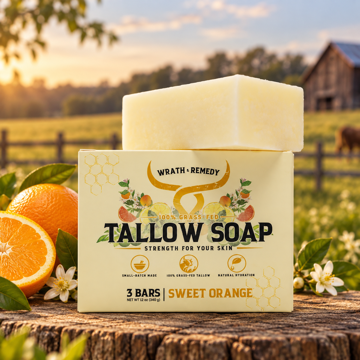 Wrath &amp; Remedy® Grass-Fed Tallow Soap
