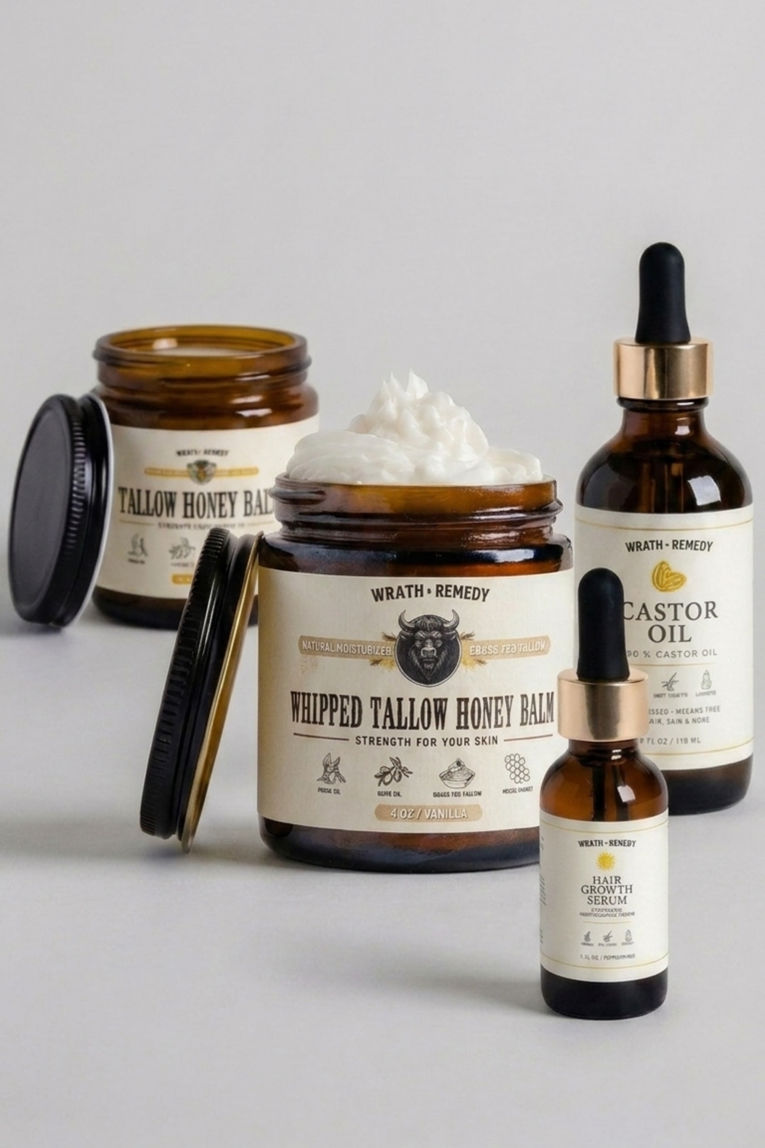 Wrath &amp; Remedy® Whipped Tallow &amp; Honey Balm